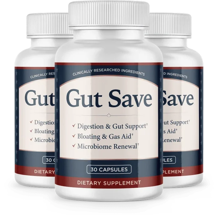 3 bottles of Gut Save